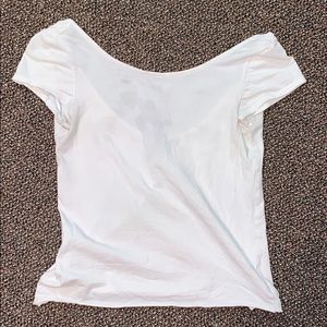 white H&M t-shirt